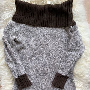 Chunky cowl neck sweater